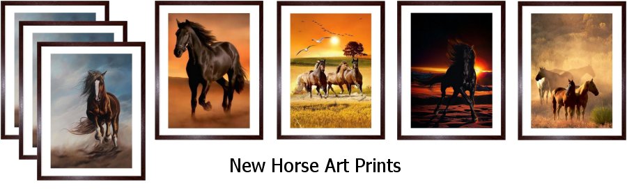 Horse Art Framed Prints